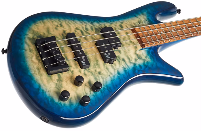 Spector Legend 4 Neck-Thru Faded Blue Gloss - Elektromos basszusgitár