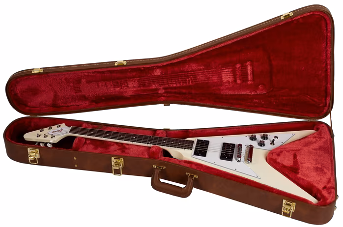 Gibson 70s Flying V Classic White - Elektromos gitár