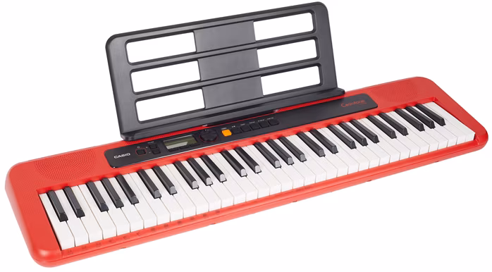 Casio CT-S200 RD - Dinamika nélküli billentyűk