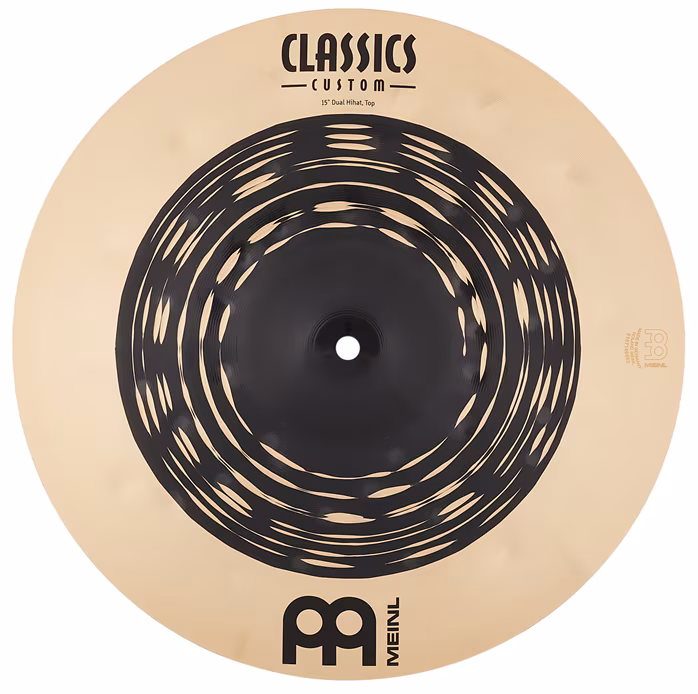 Meinl 15" Classics Custom Dual Hihat - Hi-hat cintányérok