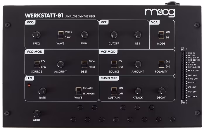 Moog Werkstatt-01 - Analóg szintetizátor
