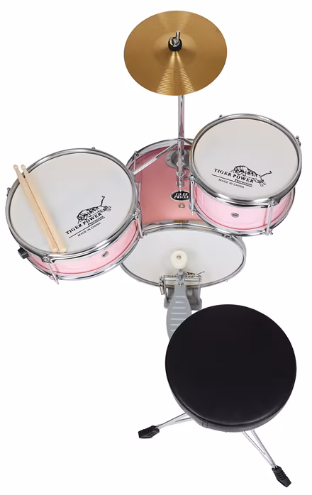 Tiger Power TCCJR30 Pink - Gyerek dobszett