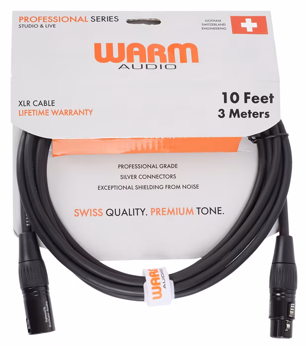 Warm Audio Pro-XLR-10' - Mikrofon kábel