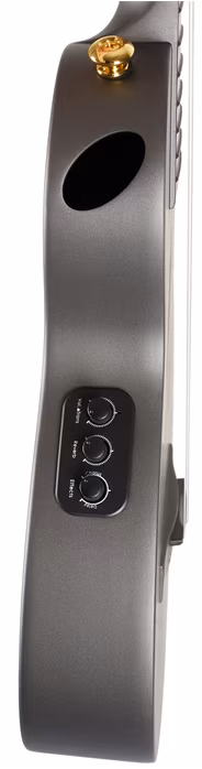 Cascha Ukulele Carbon Fibre Black Set EQ (sérült) - Elektroakusztikus ukulelé