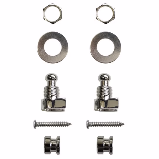 Richter Strap Lock Set Chrome - Hevederzár