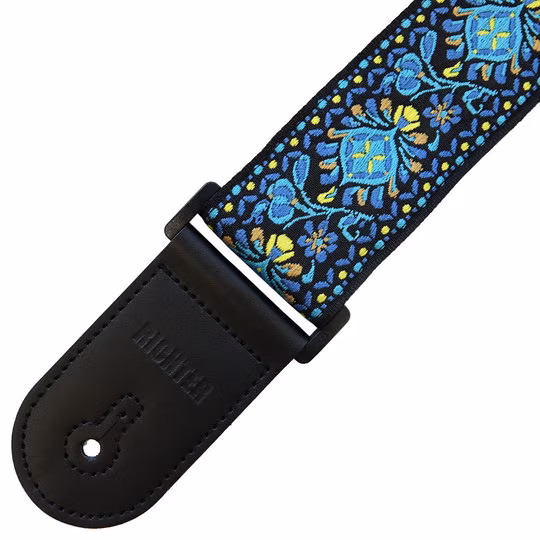 Richter Retro Blue - Gitár hevederek