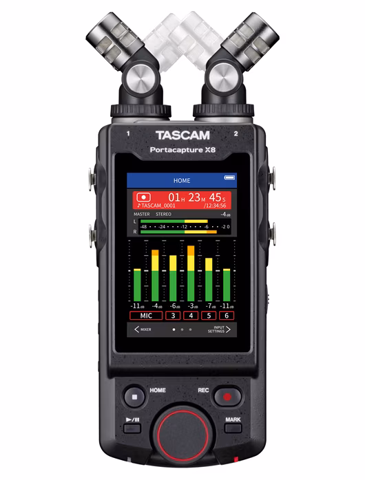 Tascam Portacapture X8 - Hordozható felvevő