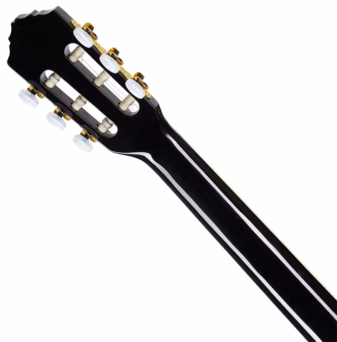 Ortega RCE145LBK - Balkezes elektroakusztikus klasszikus gitár