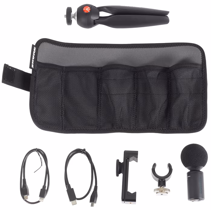 Shure MV88+Video Kit - iPhone/iPod/iPad/Android mikrofon