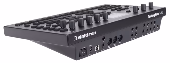 Elektron Analog Four MKII - BK (kicsomagolt) - Szintetizátor