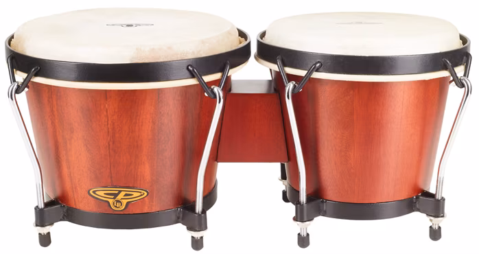 Latin Percussion Traditional Dark Wood Bongos - Bongók