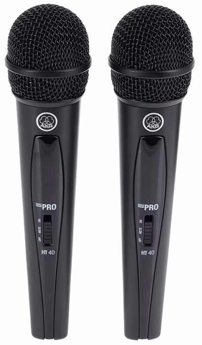 AKG WMS40 Mini2 Vocal Set Dual US25BD - Duális vezeték nélküli szett