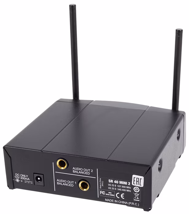 AKG WMS40 Mini2 Vocal Set Dual US25BD - Duális vezeték nélküli szett