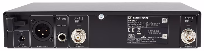 Sennheiser ewD SK Base R4-9 - Vezeték nélküli szett mikrofon nélkül