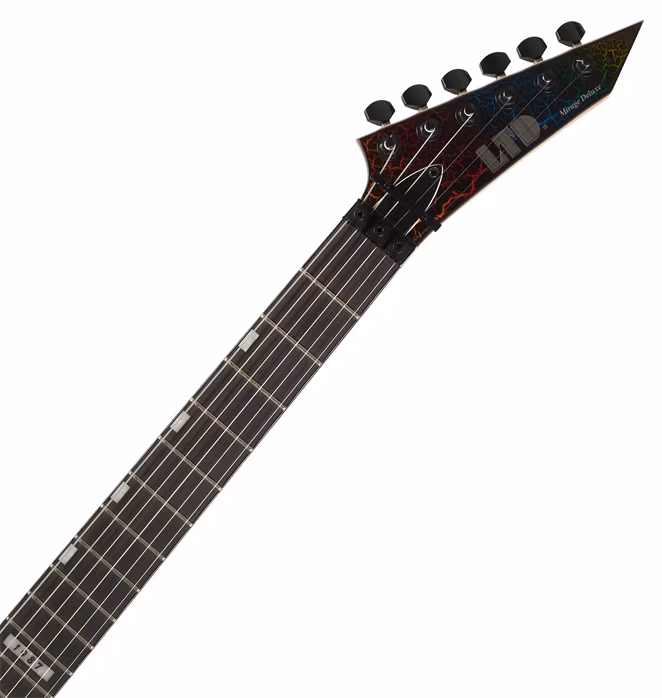 ESP LTD Mirage Deluxe 87 Rainbow Crackle - Elektromos gitár