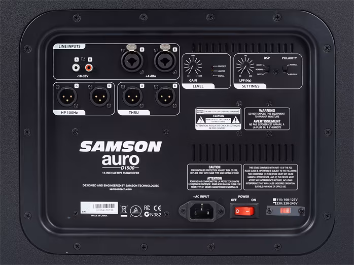 Samson Auro D1500 - Aktív mélysugárzó