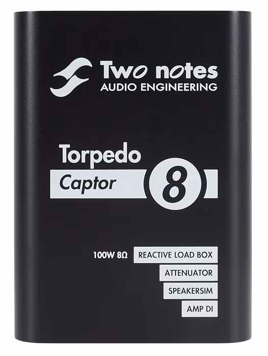 Two Notes Captor 8 Ohms (kicsomagolt) - Újra aktiváló Load Box