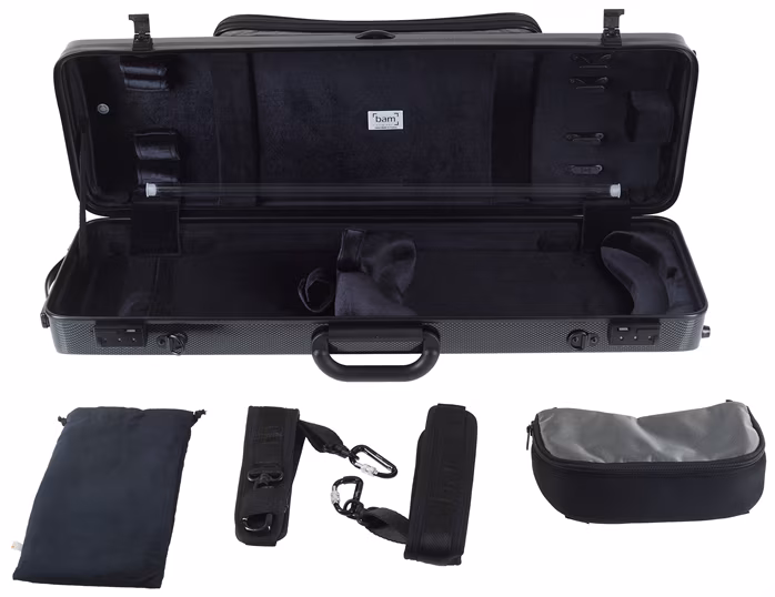 Bam 2011XLC Violin Noir Carbone - Hegedű tok