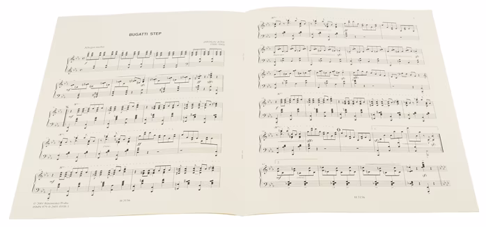 KN Bugatti step - Jaroslav Ježek - Zongora kotta