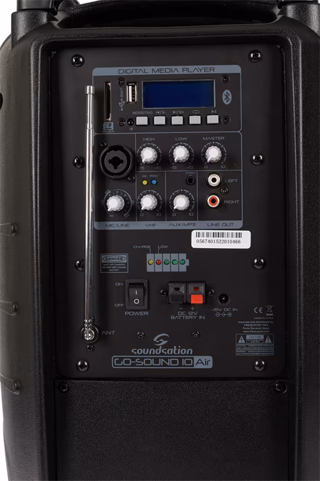 Soundsation GO-SOUND 10 AIR - Komplett hangosítási rendszer