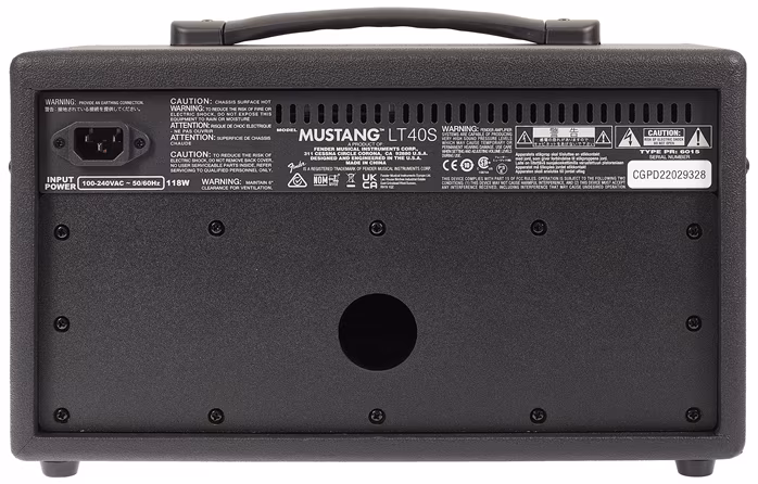 Fender Mustang LT40S - Medellező gitárkombó