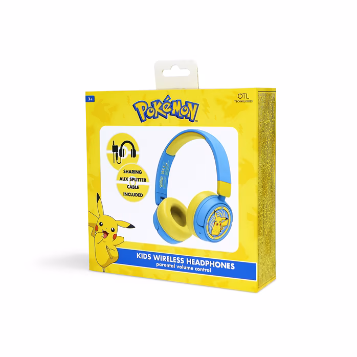 OTL Pikachu Kids Wireless Headphones - Vezeték nélküli fülhallgató