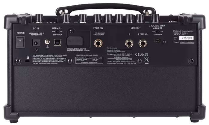 Boss DUAL CUBE LX (kicsomagolt) - Medellező gitárkombó