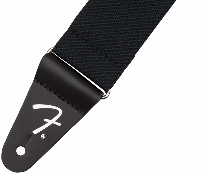 Fender Weighless Tweed Strap Sherwood Green - Gitár hevederek