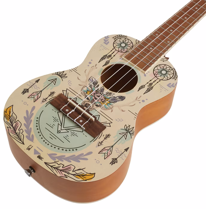Bamboo U-23-Indie - Akusztikus ukulele