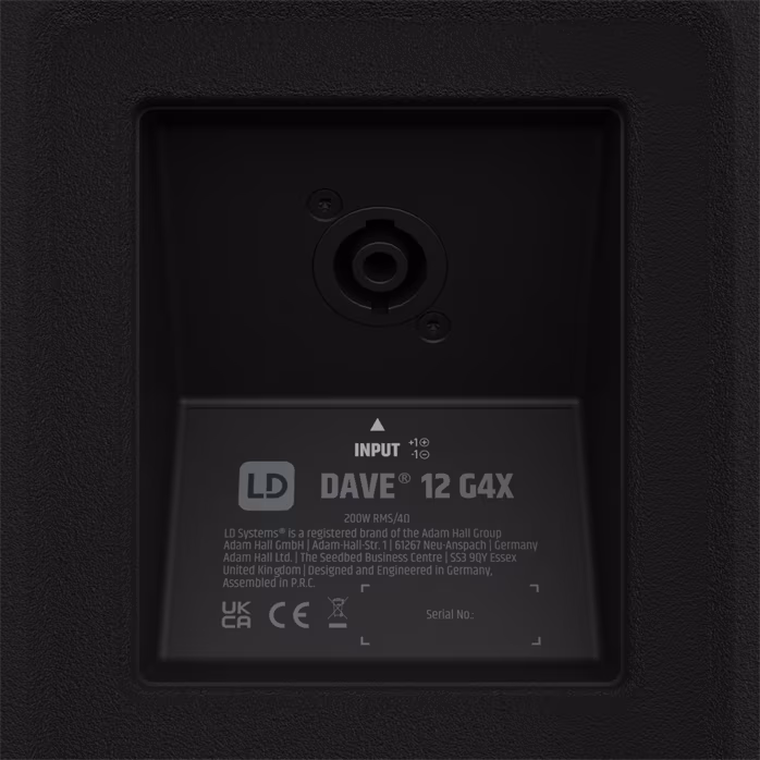 LD Systems DAVE 12 G4X - Komplett hangosítási rendszer