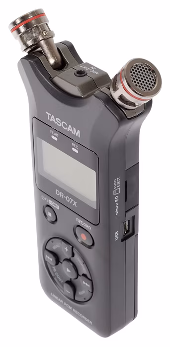 Tascam DR-07X - Hordozható felvevő