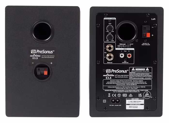 PreSonus Eris E3.5 - Aktív stúdió monitor