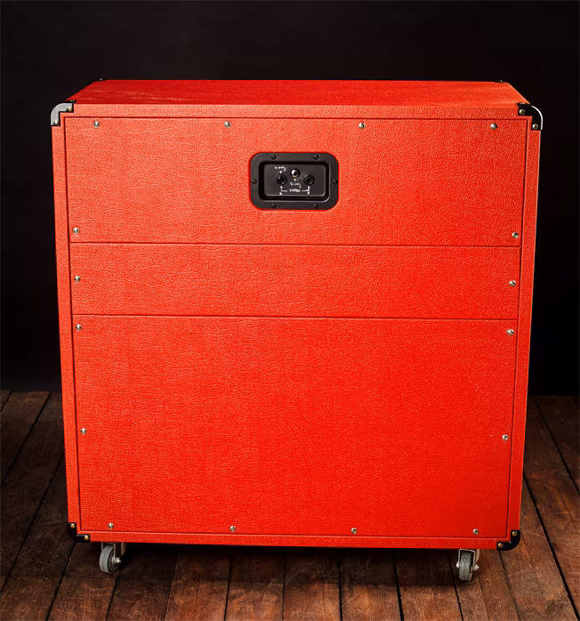 Vivian Instruments 4x12" Devil Red - Gitár hangláda