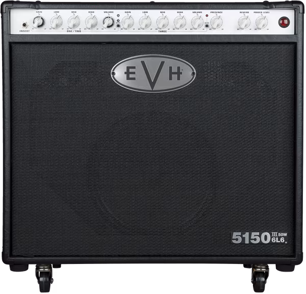 EVH 5150III 1x12 50W 6L6 Combo Black - Csöves gitárkombók