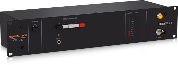 KLARK TEKNIK 3RD DIMENSION BBD-320 - Hang modul, effekt processzor