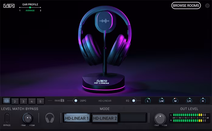 Steven Slate VSX Modeling Headphones - Platinum Edition - Stúdió fülhallgató