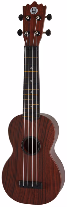 Woodi WU-21W(BK) - Akusztikus ukulele