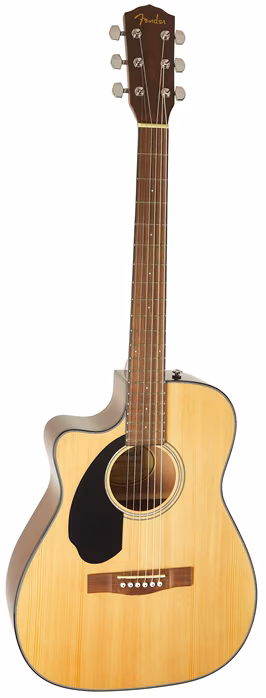 Fender CC-60SCE Concert LH WN NAT (használt) - Balkezes elektroakusztikus gitár