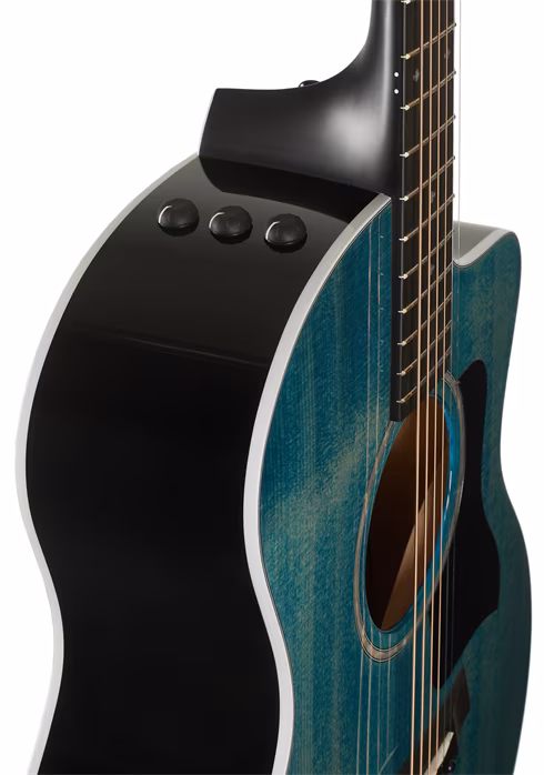 Taylor 214ce DLX LTD Trans Blue Top - Elektroakusztikus gitár