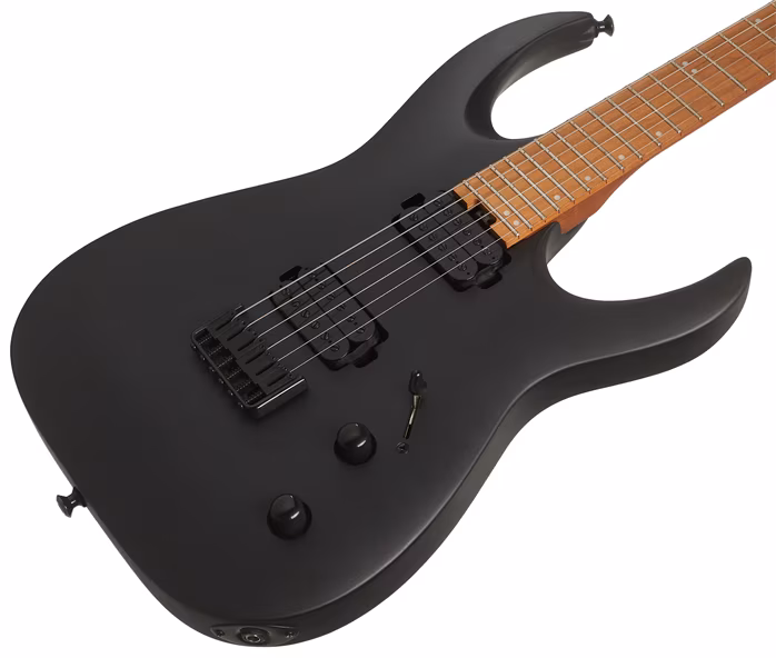 Jackson Pro Series Signature Misha Mansoor Juggernaut HT6 MN SBK (kicsomagolt) - Elektromos gitár
