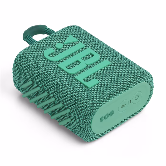 JBL GO3 ECO Green - Vezeték nélküli hordozható hangfal