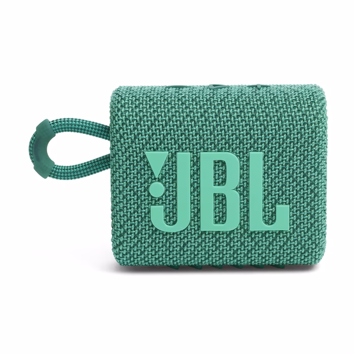 JBL GO3 ECO Green - Vezeték nélküli hordozható hangfal