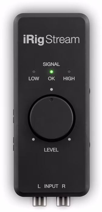 IK Multimedia iRig Stream (kicsomagolt) - USB hangkártya