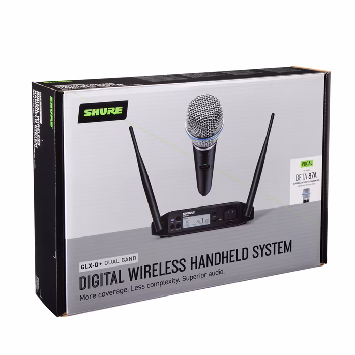 Shure GLXD24+ VOCAL SYSTEM W/BETA87A - Vezeték nélküli vokál szett