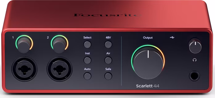 Focusrite Scarlett 4i4 4th Gen (kicsomagolt) - USB hangkártya