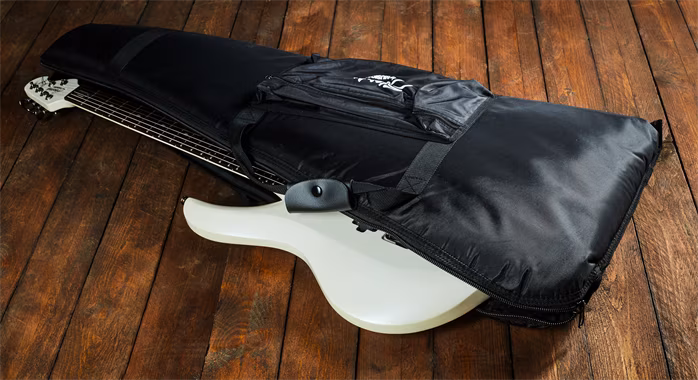 Sterling by Music Man 2018 MAJ100X Pearl White LTD - Elektromos gitár