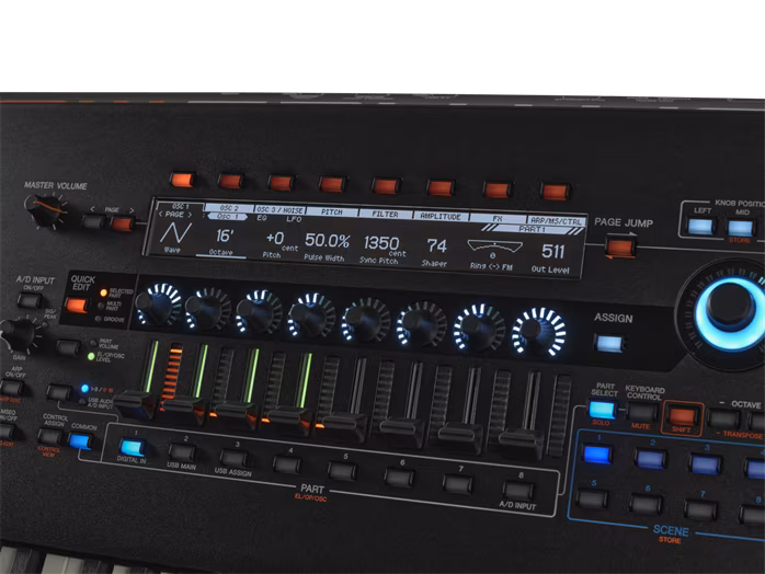 Yamaha Montage M7 - Szintetizátor