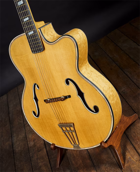 Cremona 1960 Mistr. Gibson 3557 Brauer Workshop Luby - Szemiakusztikus gitár