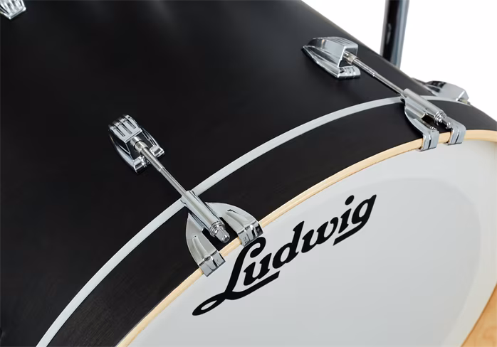 Ludwig Continental Black Satin - Dobszett