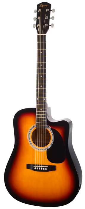 Fender Squier SA-105CE SB - Elektroakusztikus gitár